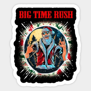 BIG TIME RUSH BAND XMAS Sticker